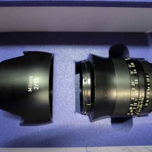 Zeiss ZF.2 Milvus 35 35mm F2.Nikon F Mount