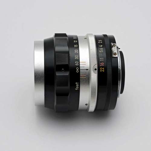 Nikon 10.5cm f2.5 連對號碼原盒