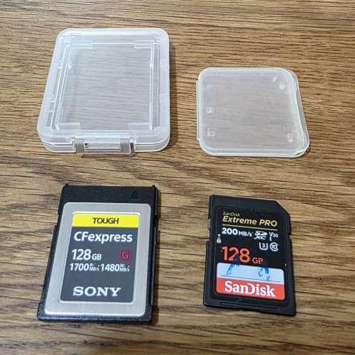 TOUGH CFEXPRESS 1700MB 128GB連SANDISK 128GB