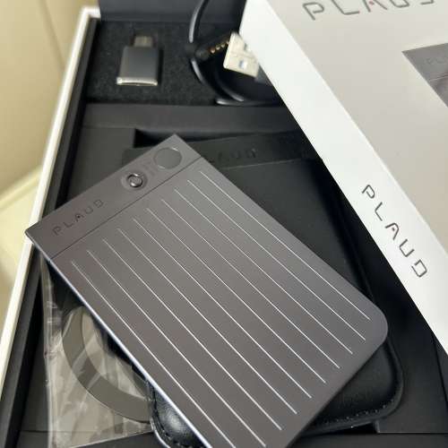 連盒 Plaud Note AI錄音筆 齊全配件