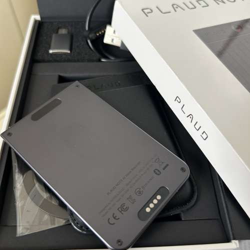 連盒 Plaud Note AI錄音筆 齊全配件