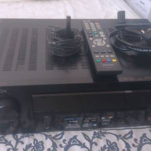 Denon AVR-X1500H,九成新連原廠配件，注意：突然冇聲出吾知是否按錯制，零件或合维...