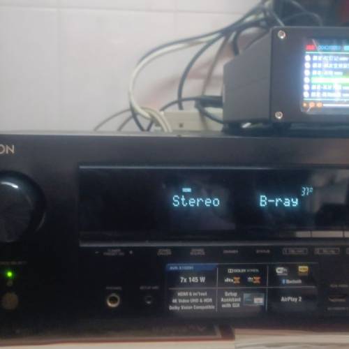 Denon AVR-X1500H,九成新連原廠配件，注意：突然冇聲出吾知是否按錯制，零件或合维...