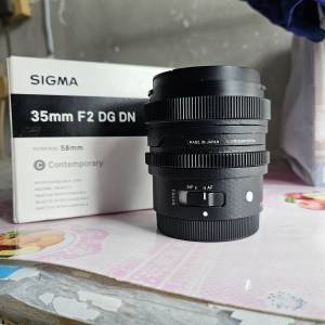 sigma 35mm f2 for sony e