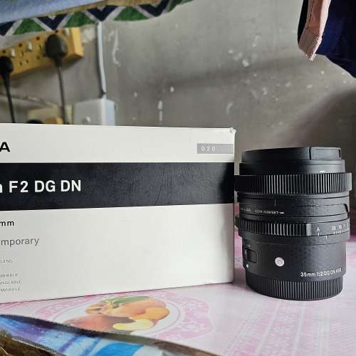 sigma 35mm f2 for sony e