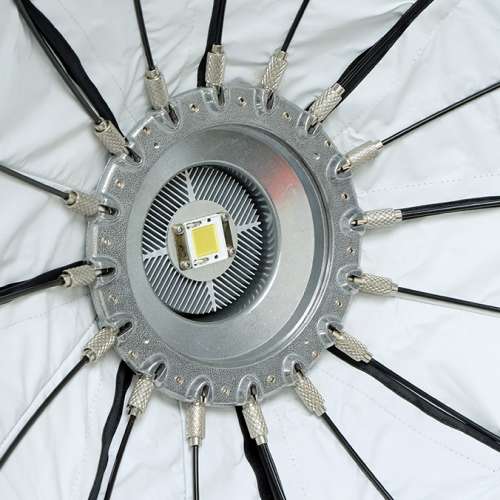 易安裝80cm白色柔光箱 (16骨杆)