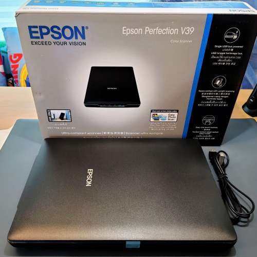 Epson Perfection V39 輕便型掃描器 Scanner J371A