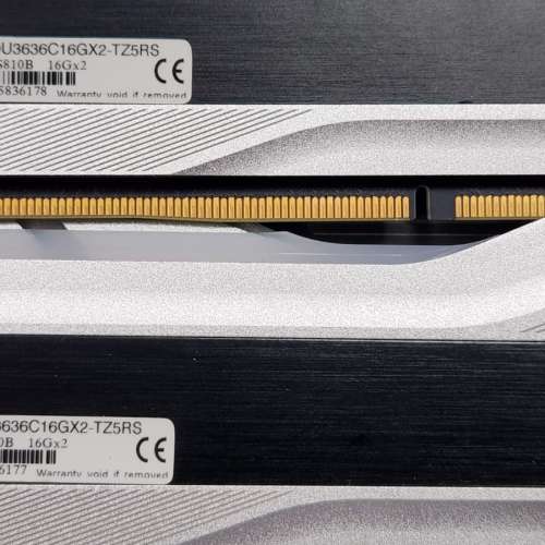 G.SKILL Trident Z5 RGB Series DDR5 32GB (2 x 16GB) DDR5 5600MHz CL36