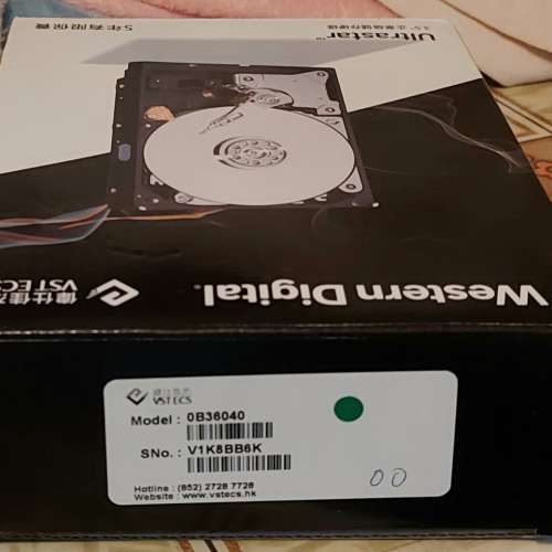 WD 企業級 4TB **全新未拆包裝** (HUS726T4TALE6L4)