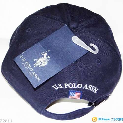 Dark Blue U.S. Polo Assn. 帽 (Free Size)