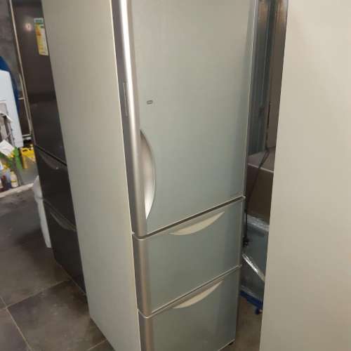 8成新HITACHI 玻璃面日立大尺寸變頻雪櫃