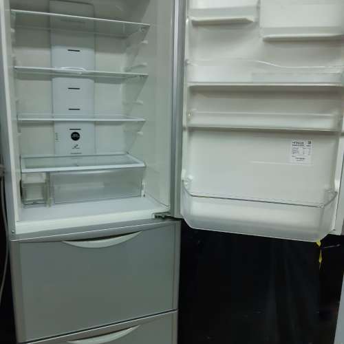 8成新HITACHI 玻璃面日立大尺寸變頻雪櫃