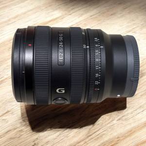 Sony FE 24-50mm F2.8 G 行貨25年10月SimCity購, 盒紙全齊，只用一次旅行，鏡身冇花...
