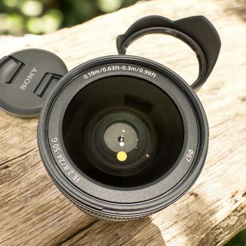 Sony FE 24-50mm F2.8 G 行貨25年10月SimCity購, 盒紙全齊，只用一次旅行，鏡身冇花...