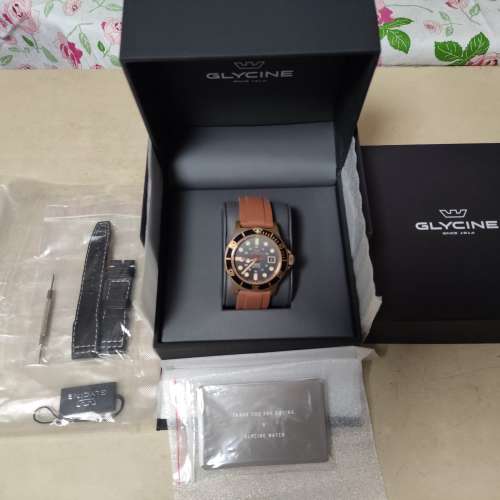 Glycine Combat sub 20 銅潛水錶