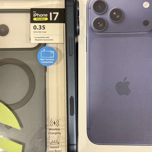 iPhone 17 pro max 1tb藍色