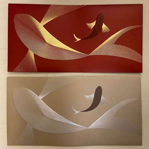 國泰航空鑽石會籍專屬的利是封 (紅包） CX Diamond Red Packets