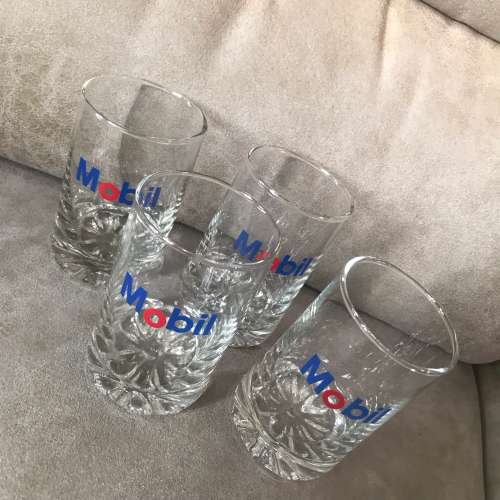 🥃 MOBILE Glass 4pc Set for Whisky NEW 全新 無比 玻璃杯 4件套 威士忌杯 🥃