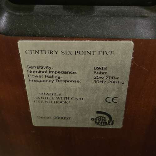 SMTF Century 6.5 喇叭(仿 Proac 2.5)