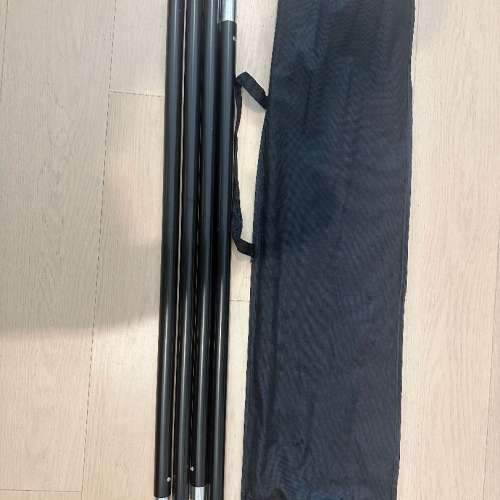 伸縮横杆背景架套裝-高2.6米*2.8米寬