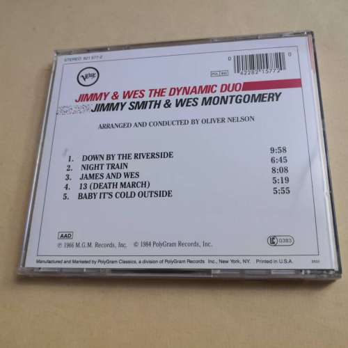 JIMMY & WES THE DYNAMIC DUO 美版銀圈