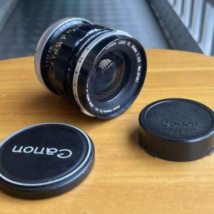 Canon FD 28mm f/3.5 S.C.