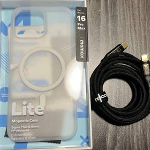 年尾執屋 - momax Lite  磨砂手機殼 iPhone 16 Pro Max