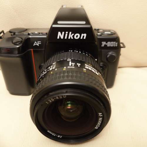 Nikon F801s + MF21 + AF 28-70 D