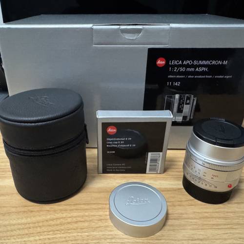 Leica APO-Summicron-M  50mm  f2 ASPH  silver 50AA