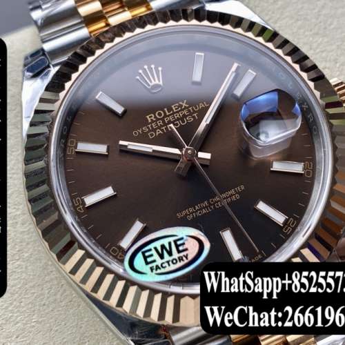 ROlex datejust m126331-0002 40mm 啡面