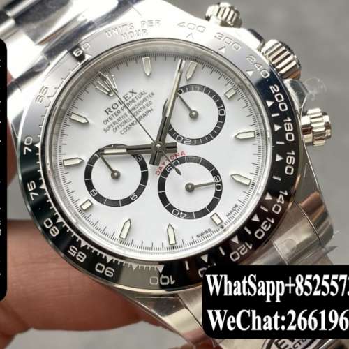 Rolex daytona m126500LN-0001 40mm 計時 熊貓面