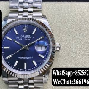 Rolex 勞力士 datejust m126234-0017 36mm 藍面日誌