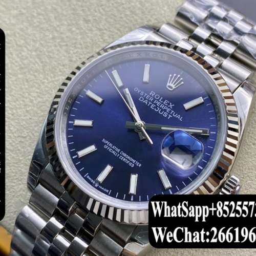 Rolex 勞力士 datejust m126234-0017 36mm 藍面日誌