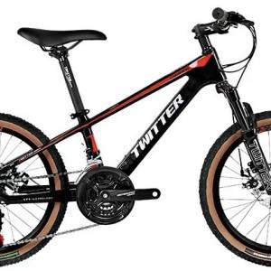 TWITTER 騅特 TW2400pro（KID20）24速油剎碳纖維兒童山地車 送水架前後蛙燈叮叮