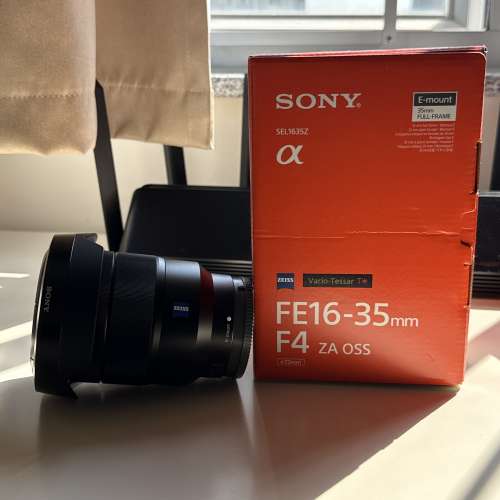 Sony SEL1635Z F4 E mount