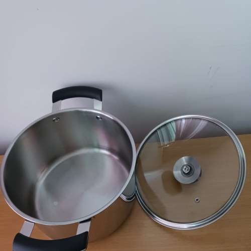Ez Cook stainless steel stockpot 不銹鋼雙耳煲