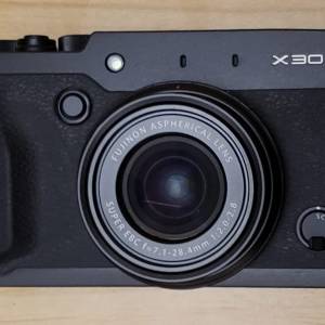 Fujifilm X30 Black (富士 x 30  黑色 數碼相機) - 98% New