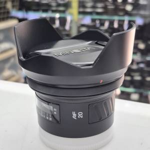 MINOLTA AF 20MM F2.8 LIKE NEW