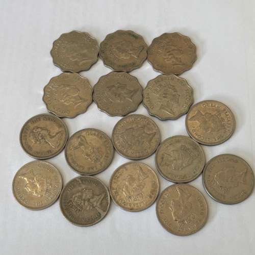 伊利沙伯二世女皇頭壹圓貳圓硬幣