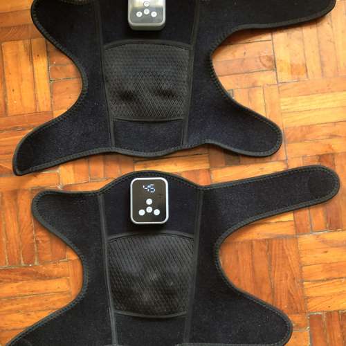 足部手臂熱敷震動按摩套一對無線TYPE C充電