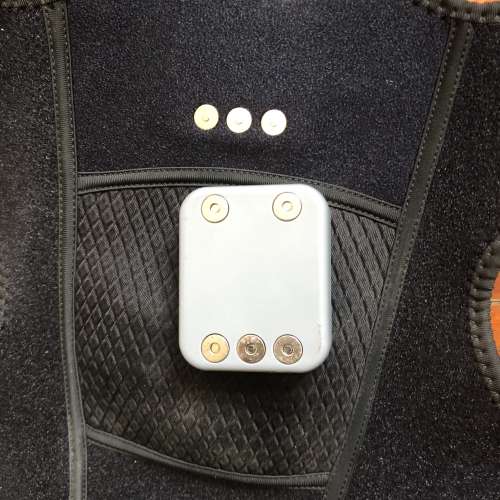 足部手臂熱敷震動按摩套一對無線TYPE C充電