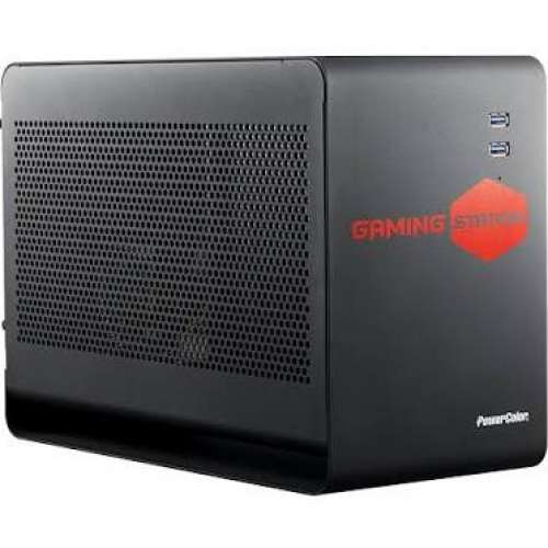 NEW powercolour gaming Egpu box 550W psu 顯示卡 外接 擴展