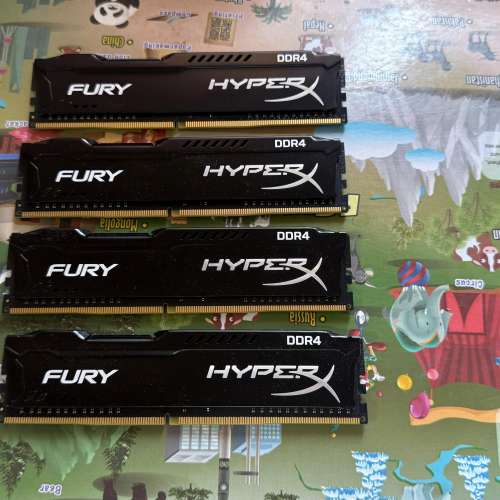 DDR4(2400)16GB (16GBx4)Kingston (Hyper-X/HX424C15FB2K2/16) 港行