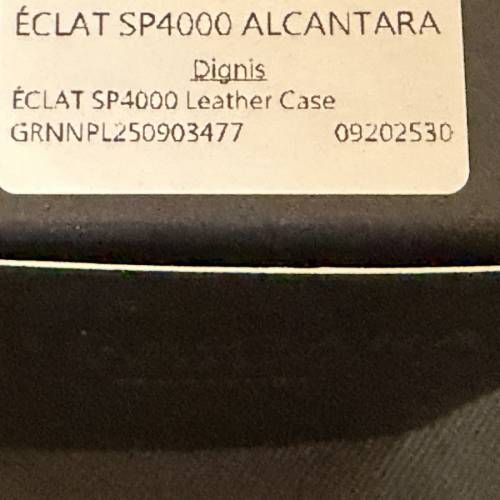 全新Dignis Alcantara for Astell&Kern SP4000 灰色皮套