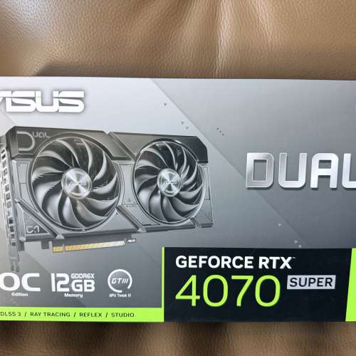 ASUS DUAL GeForce RTX 4070 Super EVO OC 顯示卡
