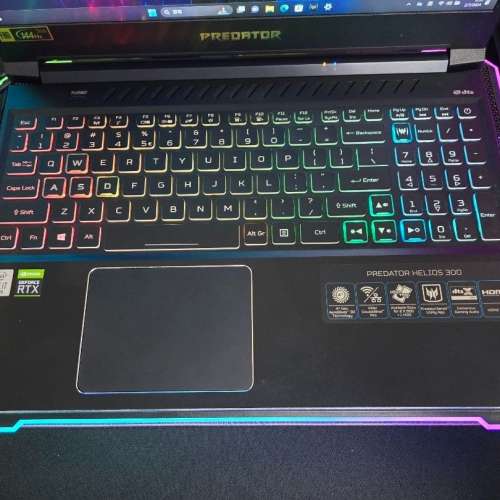 🐲RTX2060 🅰️Acer Predator Helios 300 🖥️144Hz Mon 💽i7-10750H 16GB Ram 📂5...