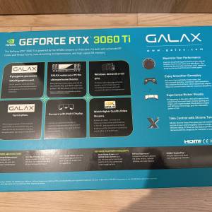 GALAX RTX 3060 Ti 8GD6 1-Click OC Graphics Card