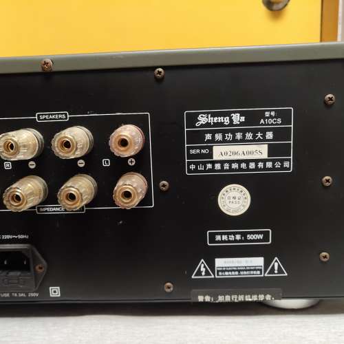 聲雅 A10CS 擴音機