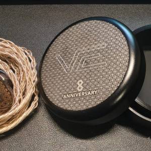 vision ear ve8週年版 +Effect audio hours & Cleopatra 8絞CONX + 8週年耳機盒