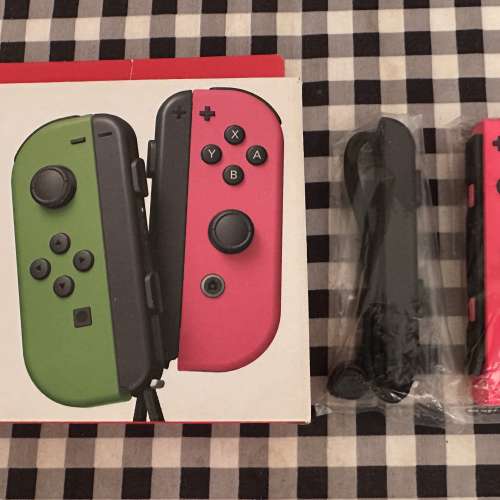 Switch 1 漆蛋2 原廠右邊手制 粉色 行貨 99%新 非常少用和新淨 電量和操作全正常 全...